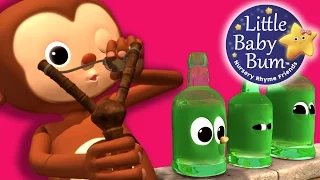 Ten Green Bottles | Nursery Rhymes for Babies by LittleBabyBum - ABCs and 123s