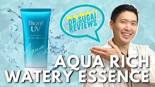 Dr. Sugai Reviews: Biore UV Aqua Rich Watery Essence Sunscreen SPF50+