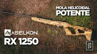 Carabina Aselkon RX 1250 5.5 (.22) Uma Spring Muito Potente! [REVIEW]