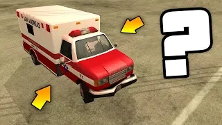 Куда уезжает СКОРАЯ ПОМОЩЬ в разных играх GTA ?!