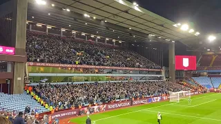 🎶4,300 EVERTON FANS TAKE OVER VILLA PARK!🎶  I  Aston Villa 1-2 Everton (Credit: @joe_thomas18)