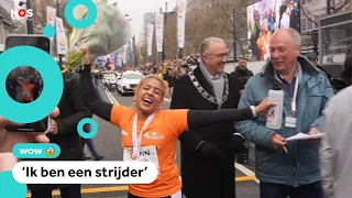 Ratna is allerlaatste bij marathon van Rotterdam