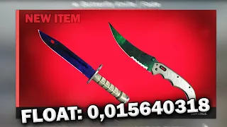 He unboxed 2 Doppler Knives in 1 day...