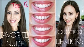 Favorite Drugstore Nude/Best Everyday Lipsticks + Lip Swatches