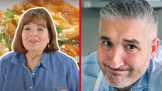 Italian Chef Reacts to INA GARTNER Pasta Arrabiata ❌🚫