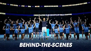 Daniil Medvedev : Behind-the-scenes of his victory with our stringers