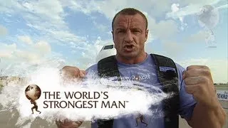 2009 Plane Pull: Mariusz Pudzianowski | World's Strongest Man