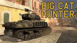 MY FAVOURITE TANK - Big Cat Hunting M4A1 (76) W in War Thunder - OddBawZ