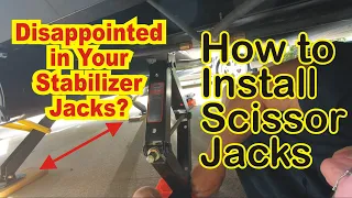 How To Install Scissor Jacks on Your RV