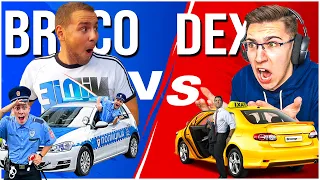 DEX ROCK vs BRACO GAJIĆ (Taxi vs Policija)