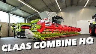 ARRIVING AT CLAAS HQ LOOKING AT NEW 8800 LEXION #OLLYBLOGS #AnswerAsAPercent 1027