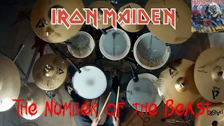 Iron Maiden - THE NUMBER OF THE BEAST (Drum Cover)