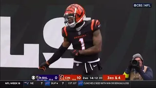 Ja’Marr Chase INSANE Grab for TD