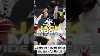 Colorado players in the transfer portal