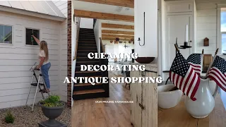 Primitive Colonial | Decorating With Antique Store Finds And A Touch of Americana