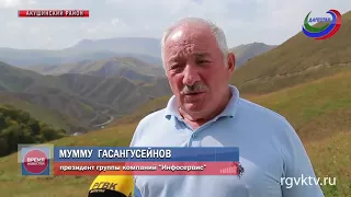 В самое отдаленное селение Акушинского района провели электричество