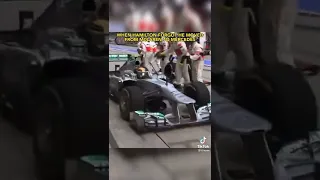 When Lewis Hamilton pitted in the wrong box...