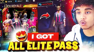 Finally I Got All Old Elite Pass Bundles 😱 50,000 Diamonds💎😭 || Free Fire