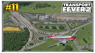 Строим Аэропорт | Transport Fever 2 прохождение | S01 #11 (жд игры)