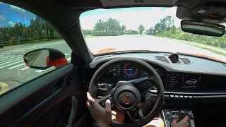 The Best GT3 Yet! 992 911 GT3 Manual [4K POV Drive]