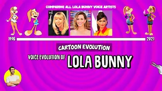 Voice Evolution of LOLA BUNNY - 25 Years Compared & Explained | CARTOON EVOLUTION