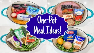 WHAT'S FOR DINNER? 5 Tried & True ONE POT Meals! | Quick & EASY Weeknight Recipes! | Julia Pacheco