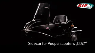 Side Car for VESPA Scooters COZY, complete