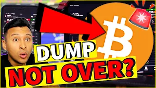 BITCOIN PRICE DUMP NOT OVER YET!? [watch ASAP if you'r holding bitcoin!]