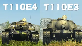 ЧТО ЛУЧШЕ Т110Е4 или Т110Е3 Wot blitz