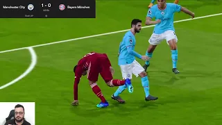 eFootball PES Gameplay |Manchester City vs Bayern Munich |  eFootball PES 2021 Gameplay