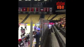 IIHF Worlds 2018 - Team Canada vs Team Latvia very empty crowd - May 14, 2018