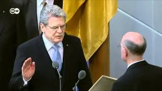 Президент Германии Йоахим Гаук приведен к присяге