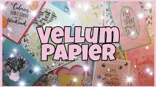 💞 Tricks um Vellum Papier zu benutzen 💞