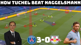 Tactical Analysis: PSG 3-0 Leipzig |How Tuchel Conquered Nagelsmann | Champions League Semi-Final