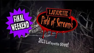 FIELD OF SCREAMS / Final Weekend! Oct 29 & 30