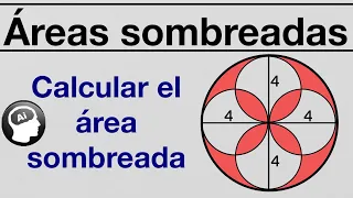 Areas sombreadas (con artificios) ejercicios resueltos