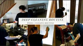 Weekly Deep Cleaning Routine | Week 1 Entry Way & Laundry Room | Extreme Cleaning Motivation
