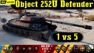 World of Tanks Object 252U Defender Replay - 10 Kills 7.1K DMG(Patch 1.5.1)