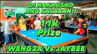 DI NAKAUSAD ANG KALABAN!! WENG2X VS JAYBEE SUCAL | 11K PRIZE