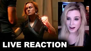 Captain Marvel Special Look REACTION