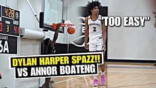 Dylan Harper Went Off!! Epic Match Up vs Annor Boateng, Eybl Session 3 Dallas