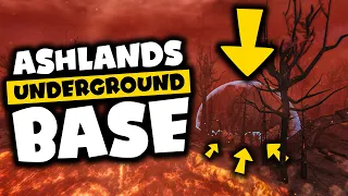 Ashlands Underground Base | Valheim