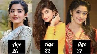 South Indian Actress And Tamil Actress Real Age 2023 | #krithishetty  #southindianheoines #samantha