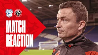 Paul Heckingbottom Reaction Interview | Cardiff City 0-1 Sheffield United