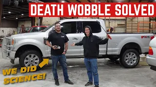 A CHASSIS ENGINEER Solved My F-250 DEATH WOBBLE So CarMax Wouldn't Have To