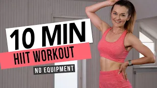 10 MIN EXTREME HIIT WORKOUT  / No Equipment I Monika Kolakowska