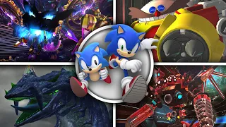 Sonic Generations - All Bosses S-Ranked (4K/60FPS Cutscenes)