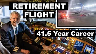 CAPTAIN GRAHAM'S RETIREMENT FLIGHT - AFTER 41 YEARS OF FLYING FOR UNITED AIRLINES