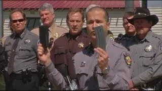 Sheriff Maketa talks at anti-gun law rally