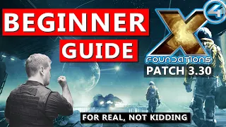 X4 Foundations v3.3 Beginner Guide - How to Start in Patch 3.30 - Captain Collins